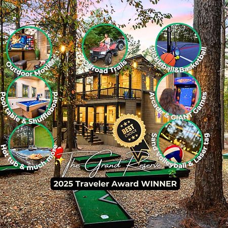 Lux,Hot Tub,Atv,Hiking,Pickleball,Firepit,Arcade Broken Bow Ngoại thất bức ảnh
