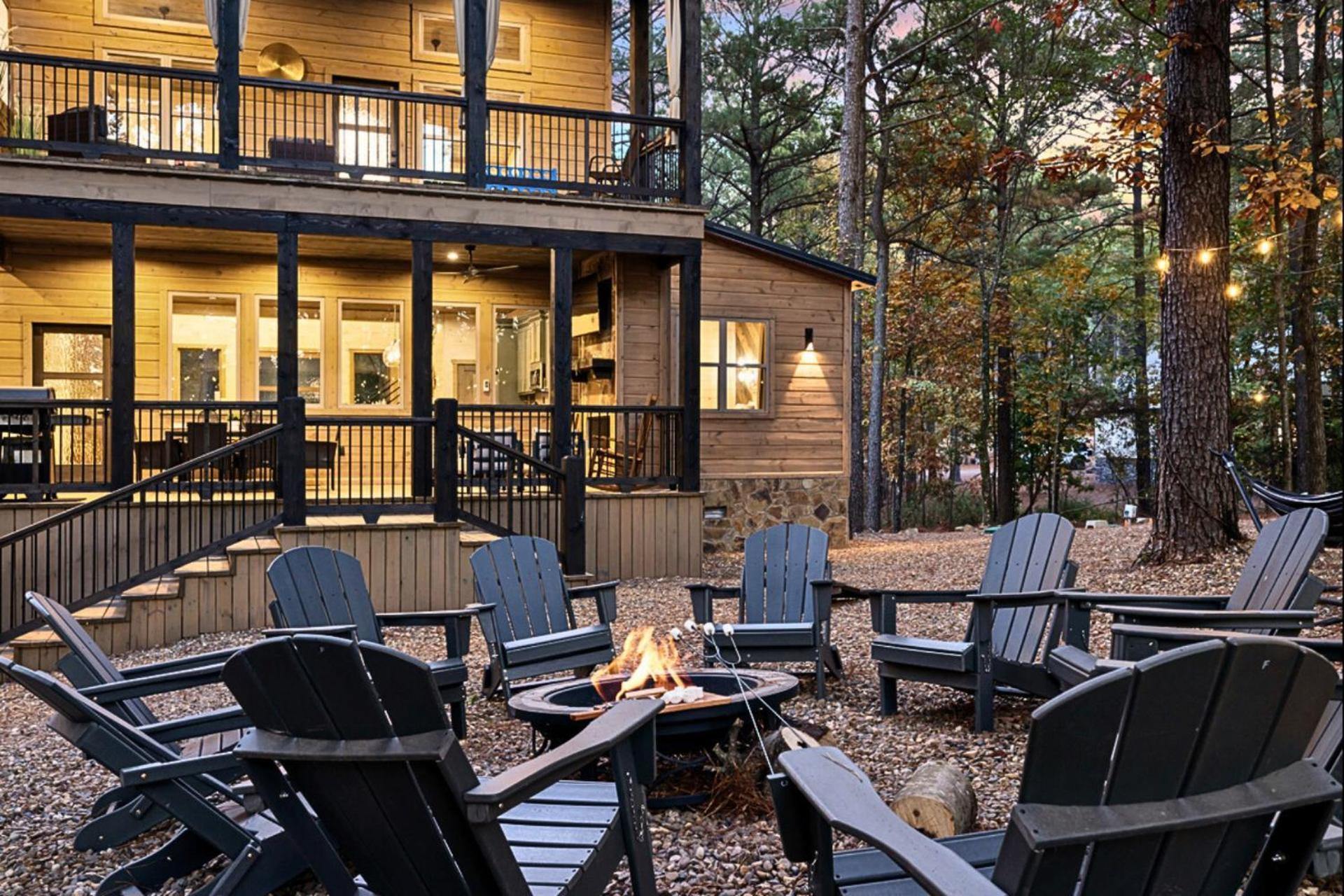 Lux,Hot Tub,Atv,Hiking,Pickleball,Firepit,Arcade Broken Bow Ngoại thất bức ảnh