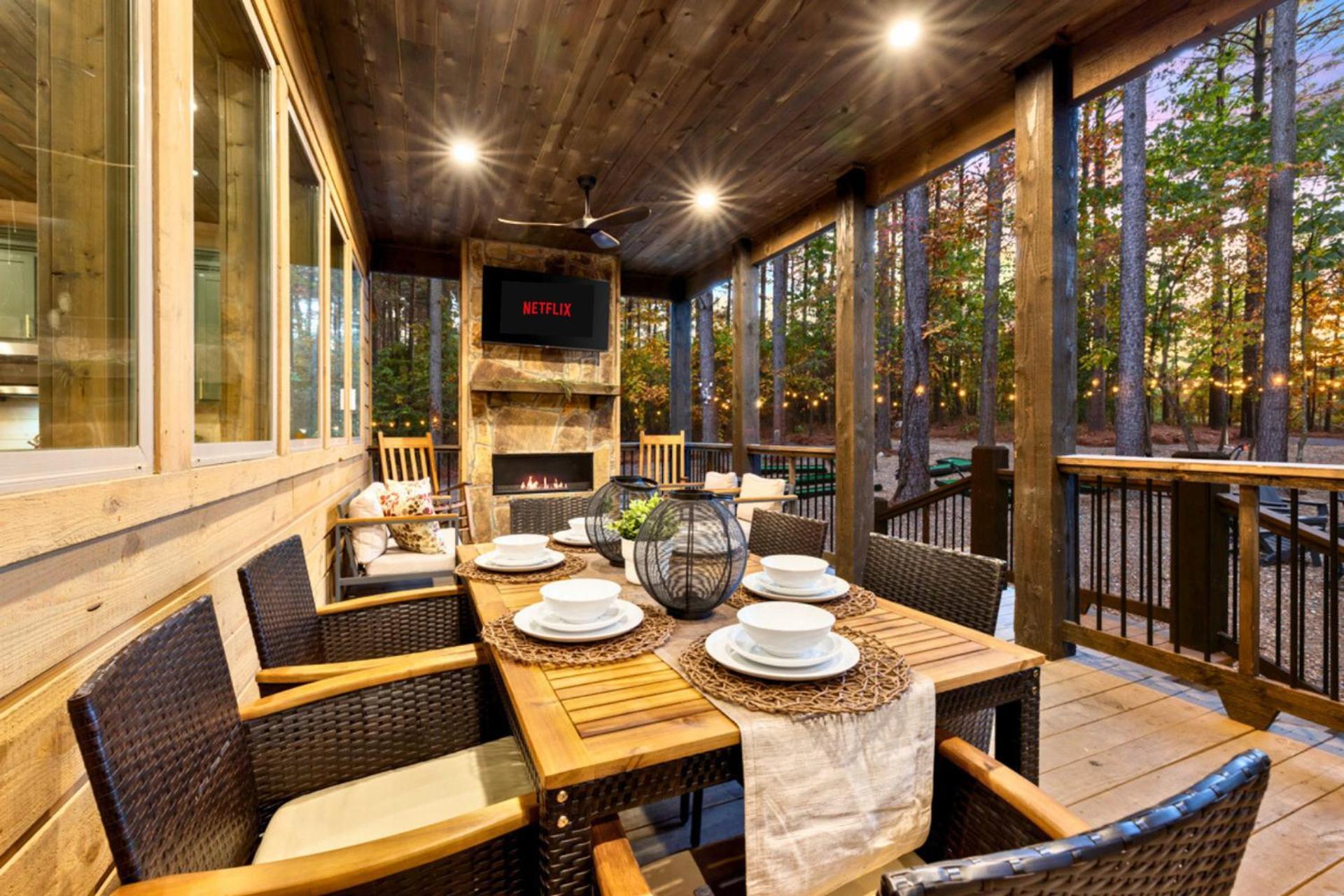 Lux,Hot Tub,Atv,Hiking,Pickleball,Firepit,Arcade Broken Bow Ngoại thất bức ảnh