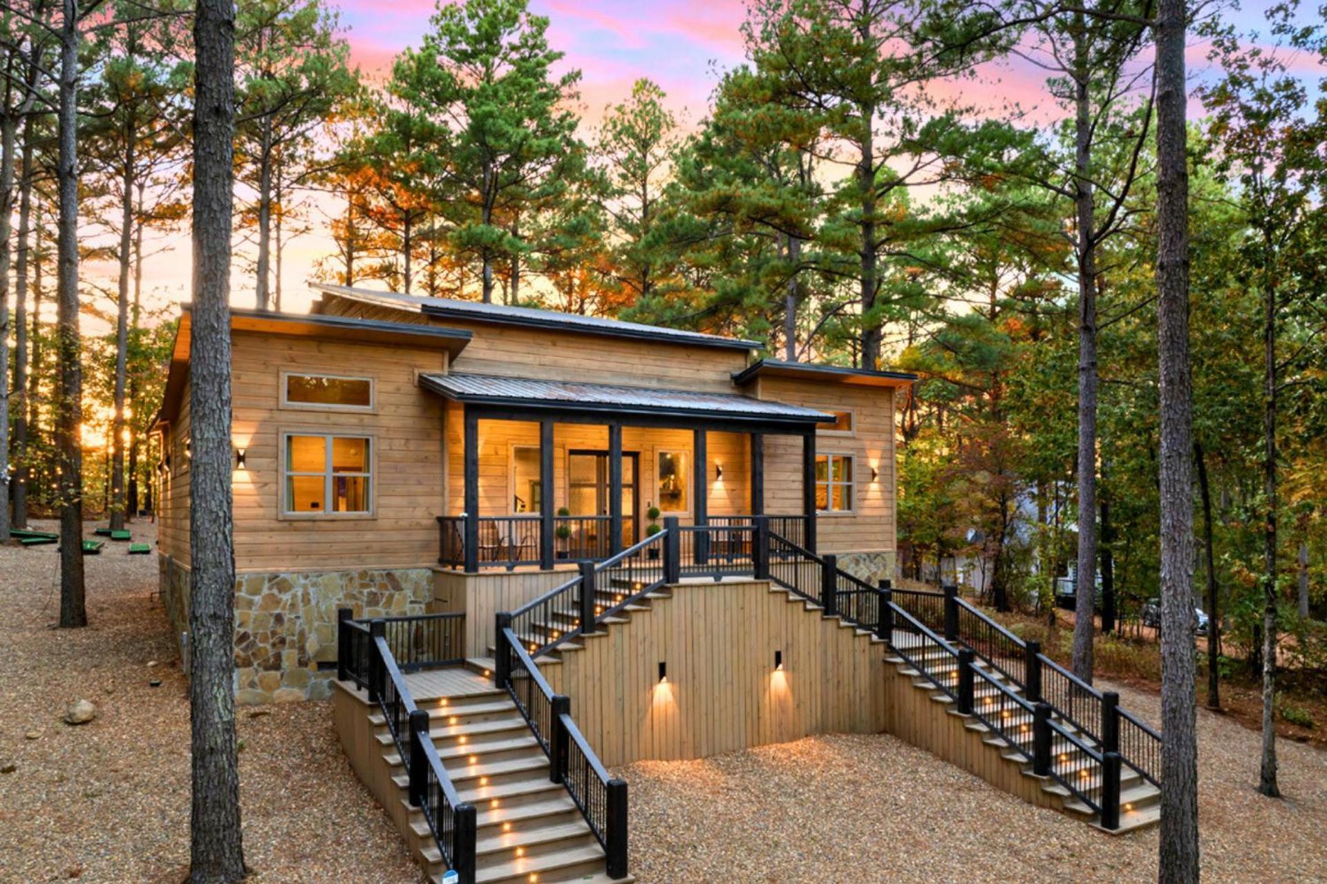 Lux,Hot Tub,Atv,Hiking,Pickleball,Firepit,Arcade Broken Bow Ngoại thất bức ảnh