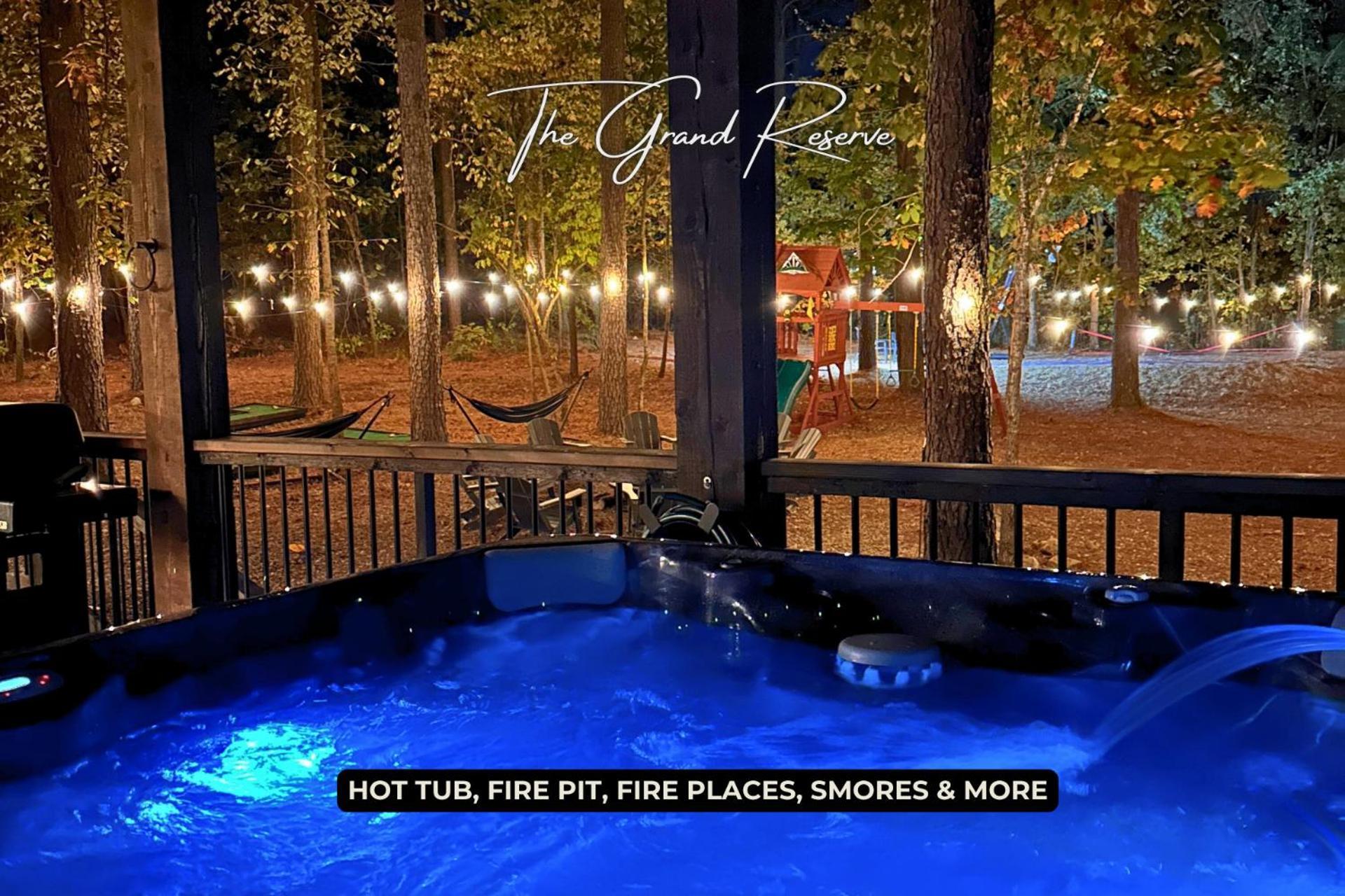 Lux,Hot Tub,Atv,Hiking,Pickleball,Firepit,Arcade Broken Bow Ngoại thất bức ảnh