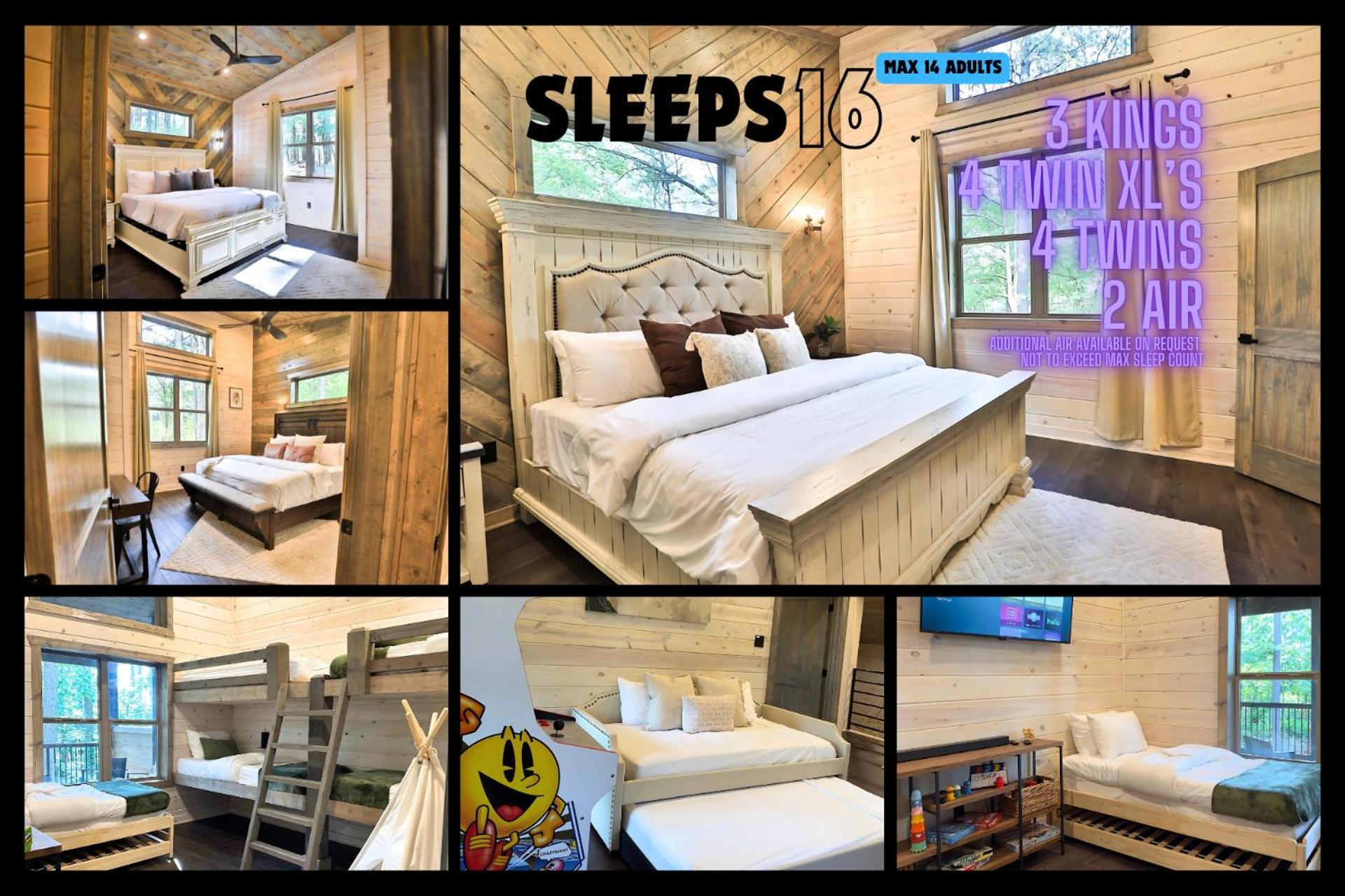 Lux,Hot Tub,Atv,Hiking,Pickleball,Firepit,Arcade Broken Bow Ngoại thất bức ảnh