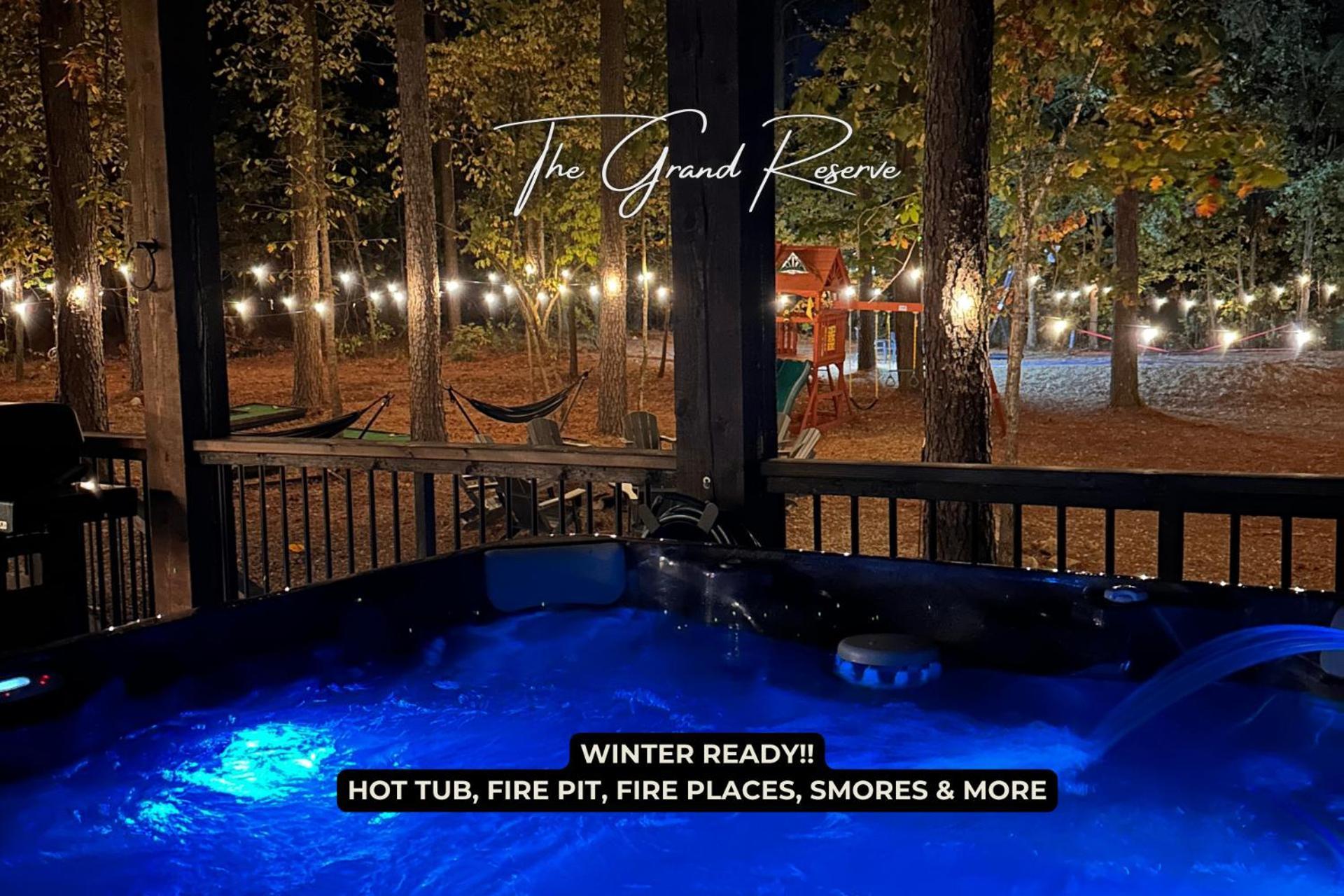 Lux,Hot Tub,Atv,Hiking,Pickleball,Firepit,Arcade Broken Bow Ngoại thất bức ảnh