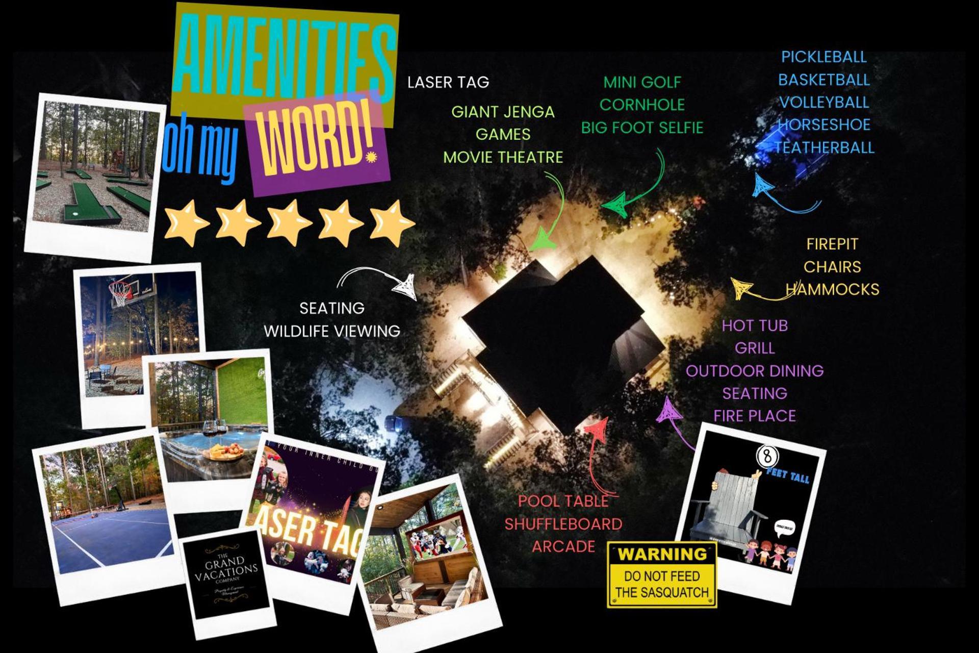 Lux,Hot Tub,Atv,Hiking,Pickleball,Firepit,Arcade Broken Bow Ngoại thất bức ảnh